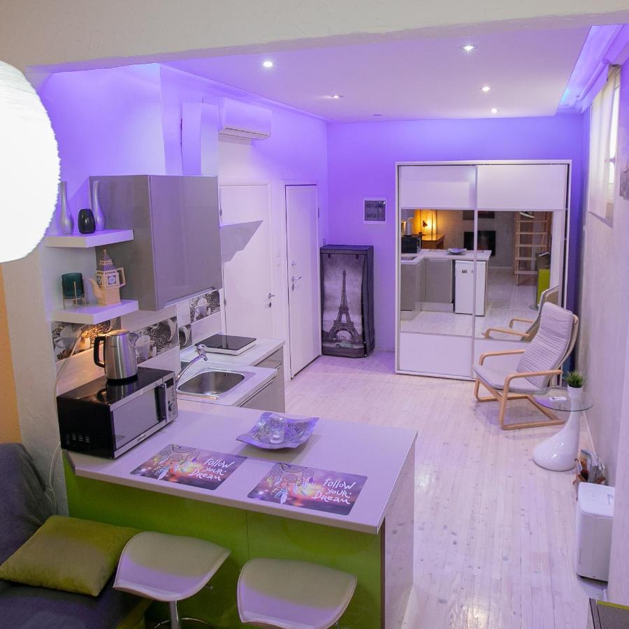 Apartamento Orange And Blue Studio Downtown 5 Min From White Tower Tesalónica Exterior foto