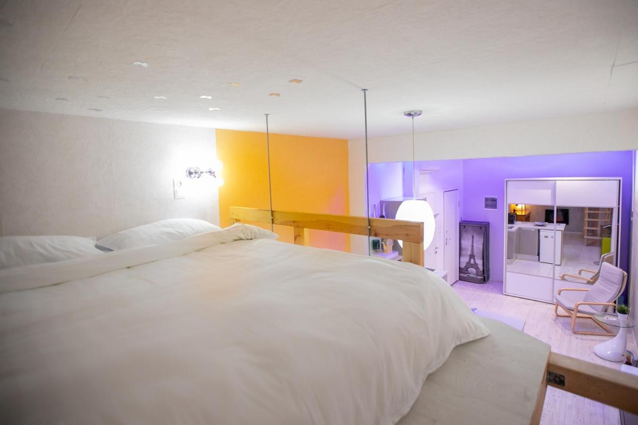 Apartamento Orange And Blue Studio Downtown 5 Min From White Tower Tesalónica Exterior foto