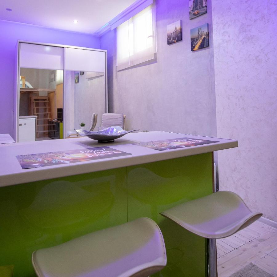 Apartamento Orange And Blue Studio Downtown 5 Min From White Tower Tesalónica Exterior foto