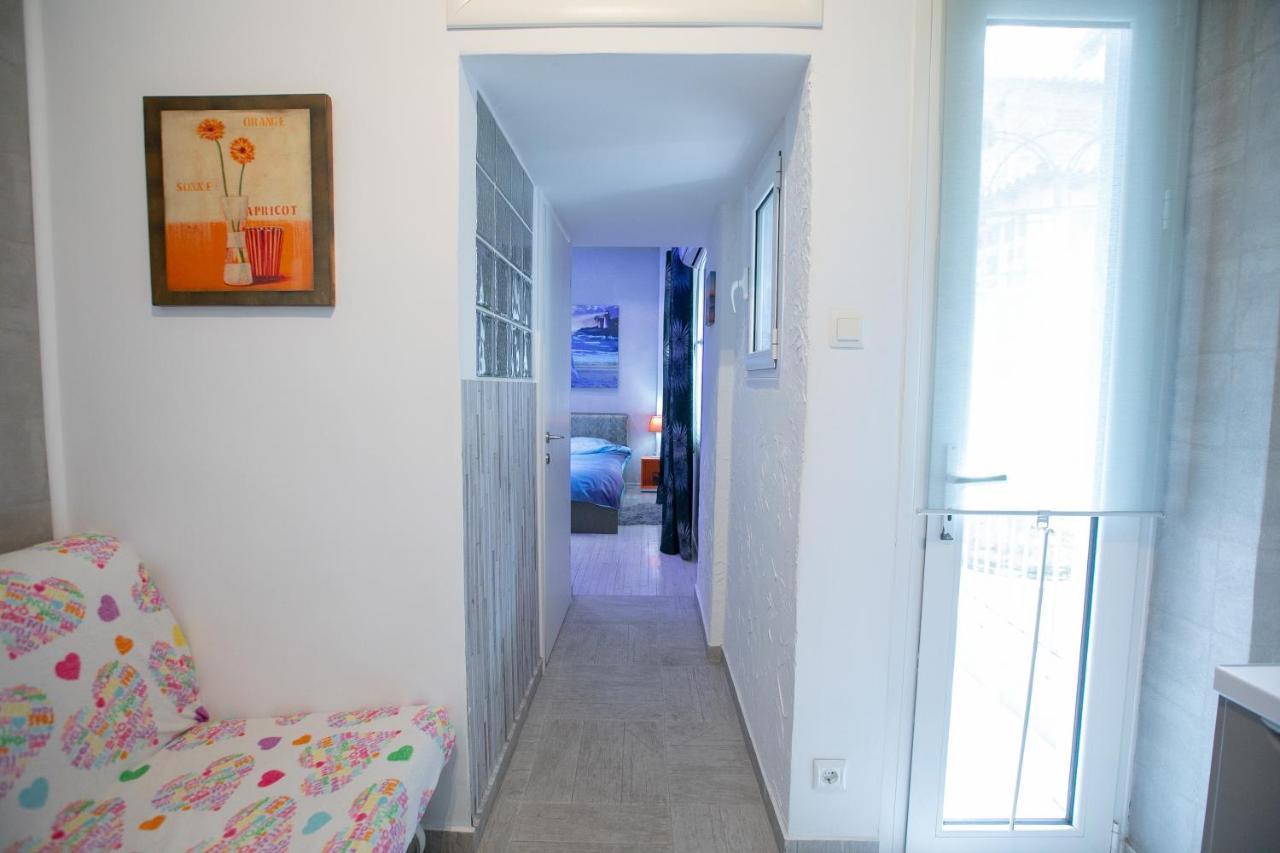 Apartamento Orange And Blue Studio Downtown 5 Min From White Tower Tesalónica Exterior foto