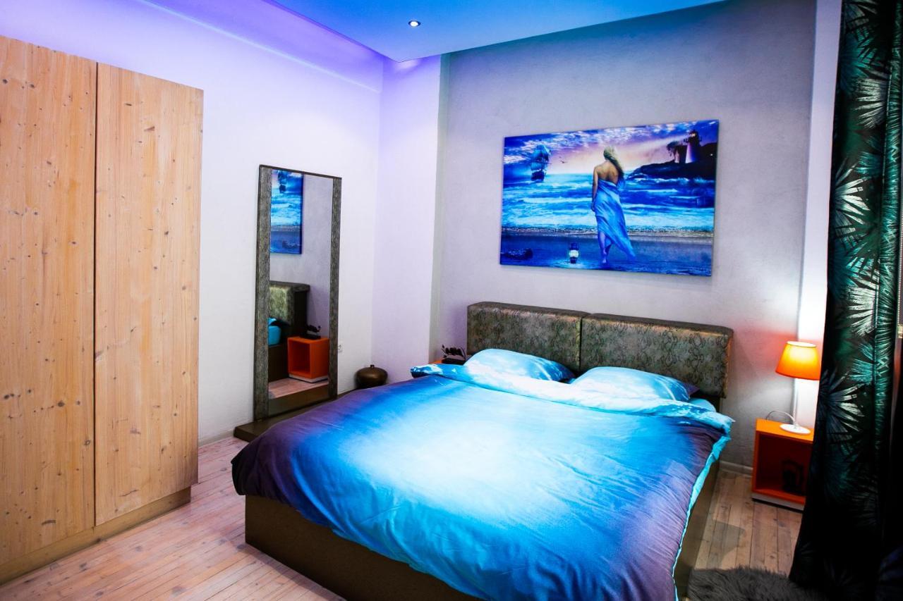 Apartamento Orange And Blue Studio Downtown 5 Min From White Tower Tesalónica Exterior foto