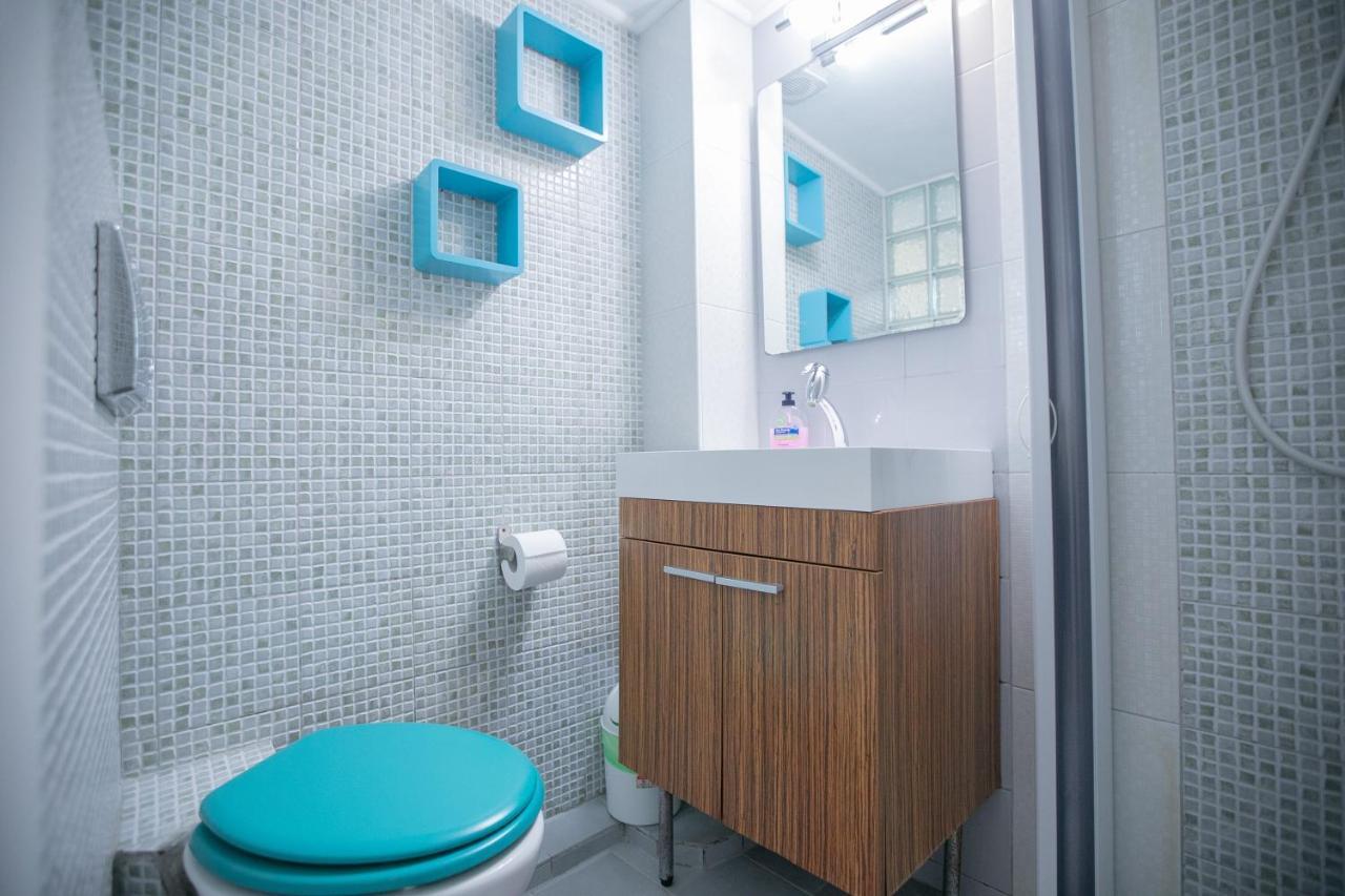 Apartamento Orange And Blue Studio Downtown 5 Min From White Tower Tesalónica Exterior foto