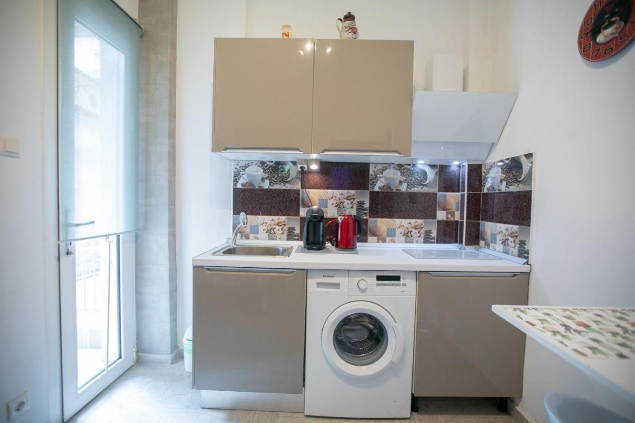 Apartamento Orange And Blue Studio Downtown 5 Min From White Tower Tesalónica Exterior foto
